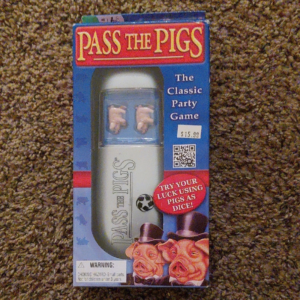 Classic Party Game - Blue and White